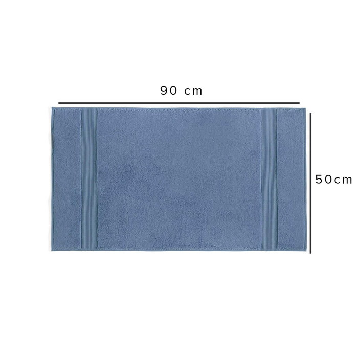 Mijölnir Toalla de Manos Azul 100% Algodón 450 gr/m² 50 x 90 cm Lujosa y Suave para Baño